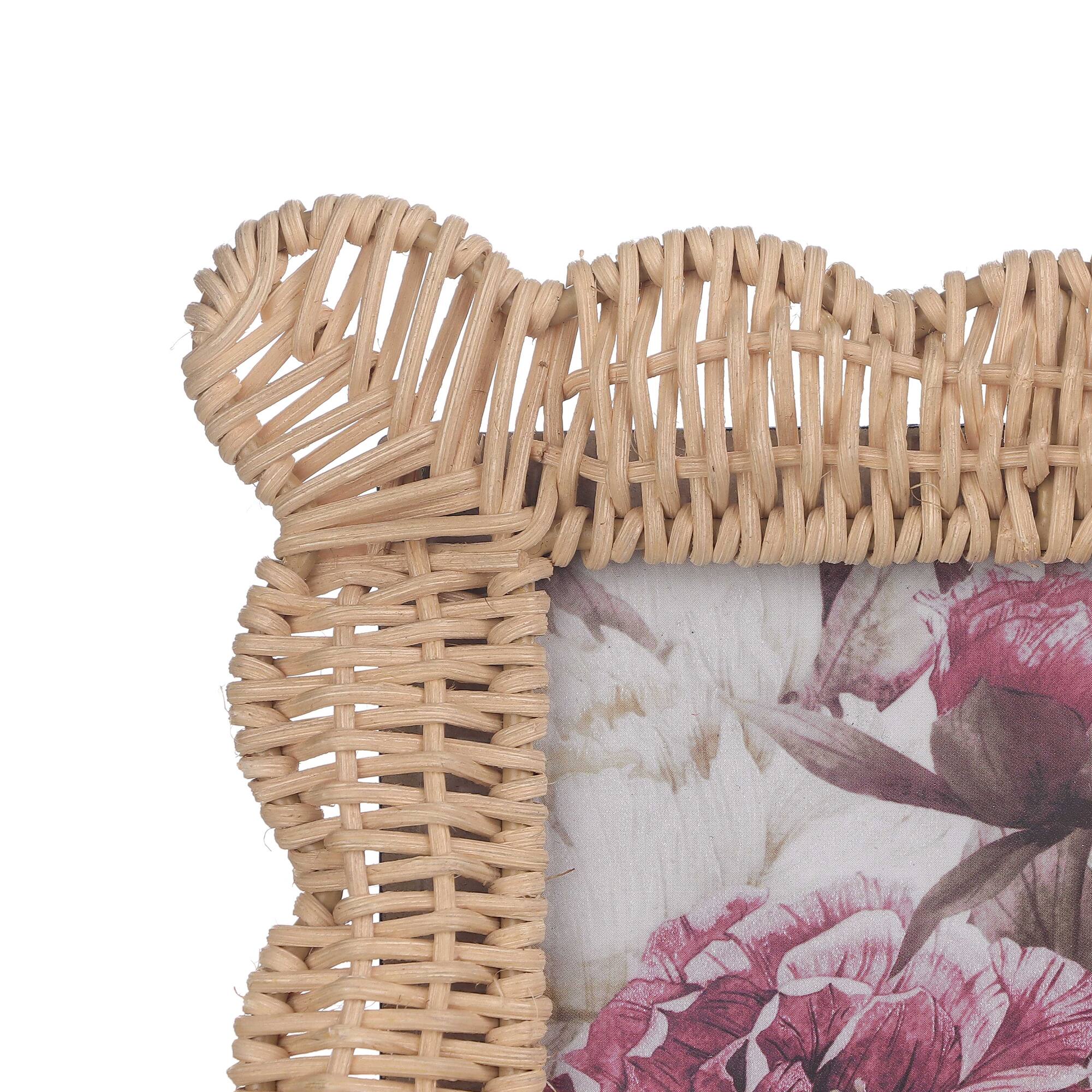 4" x 6" Wicker Photo Frame by Ashland®